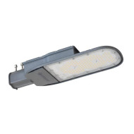 Lampa LED stradala Ledvance ECO CLASS AREA L, 90W, 100-240V, 12150 lm, lumina rece (6500K), IP66/IK08, Østalp 48-60mm, 552x216x91mm, aluminiu, Gri