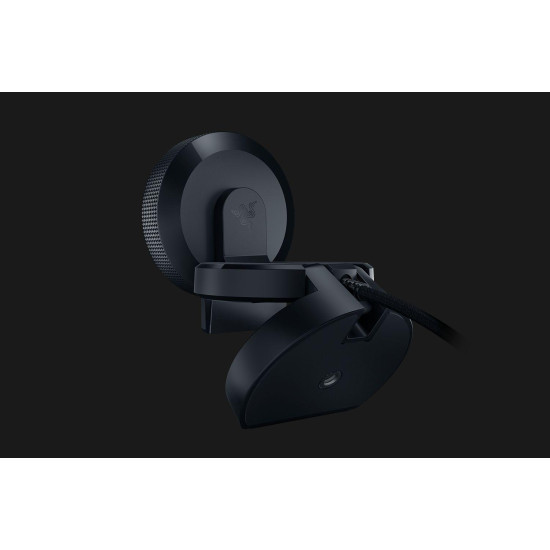 Webcam Razer Kiyo HD 720p, Image resolution: 4 Megapixels, Still Image Resolution: 2688x1520, 720p up to 60fps, microfon, USB, Cable Length: 1.5 meters braided cable, Compatible with Open Broadcaster Software and Xspli