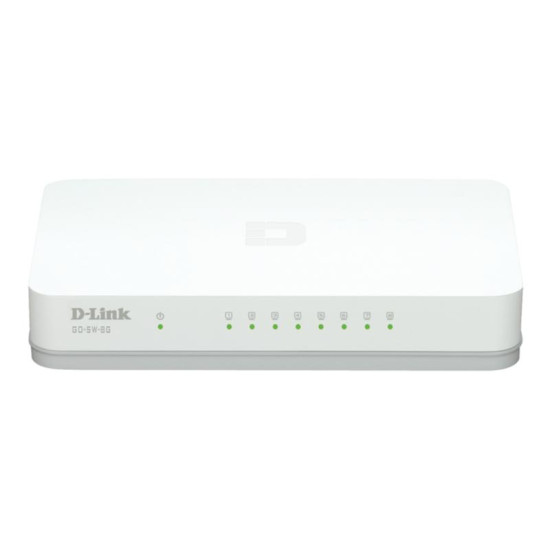 Switch D-Link GO-SW-8G, 8 port, 10/100/1000 Mbps