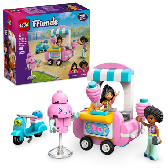 TARABA CU VATA DE ZAHAR&SCUTER,LEGO42643 TARABA CU VATA DE ZAHAR&SCUTER,LEGO42643