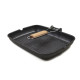 TIGAIE GRILL CU MANER DETASABIL.35 x 25 x 4.5 CM, COOKING  BY HEINNER