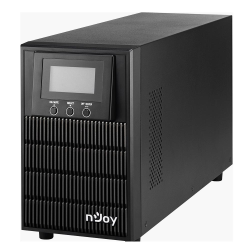 UPS nJoy Aten PRO 1000, 1000VA/800W, On-line (double convension UPS), LCD Display, 3 Prize Schuko cu Protectie, Tower, Smart SNMP & USB & RS- 232, Efficiency up to 88%, Software management