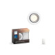 Spot LED incastrat Philips Hue Milliskin, Bluetooth, GU10, 5.5W (25W) ,250 lm, lumina alba (2200-6500K), IP20, 9cm, Alb