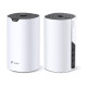 TP-Link Sistem Mesh Wi-Fi pentru întreaga casă AC1900, DECO S7(2- PACK);WI-FI 5, Standarde wireless: IEEE 802.11ac/n/a 5 GHz, IEEE 802.11n/b/g 2.4 GHz, viteza wireless: 5 GHz: 1300 Mbps, 2.4 GHz: 600 Mbps, 3 x antene interne, MU-MIMO, Mod Router, Mod Acce