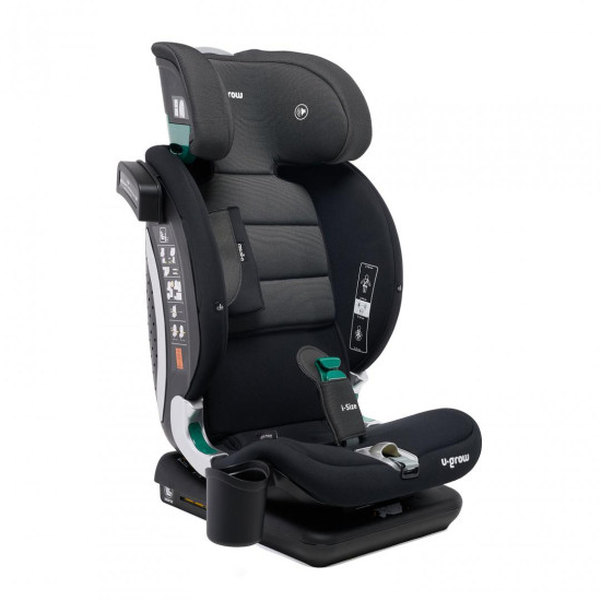 Scaun auto U-Grow,isofix,76-150 cm,negru Scaun auto U-Grow,isofix,76-150 cm,negru