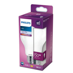 Bec LED Philips Classic A67, EyeComfort, E27, 17.5W (150W), 2452 lm, lumina neutra (4000K), mat