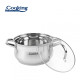 SEMIOALA INOX+CAPAC, 22 X 12.5 CM, 4.7 L, AMIRA, COOKING BY HEINNER SEMIOALA INOX+CAPAC, 22 X 12.5 CM, 4.7 L, AMIRA, COOKING BY HEINNER
