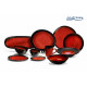 FARFURIE OVALA CERAMICA 28 CM, VULCANO
