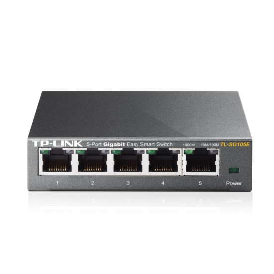 Switch TP-Link TL-SG105E, 5 port, 10/100/1000 Mbps