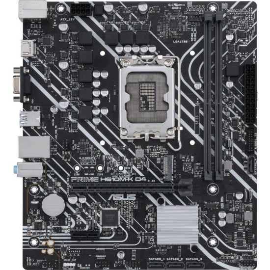 Placa de baza Asus PRIME H610M-K D4, LGA 1700