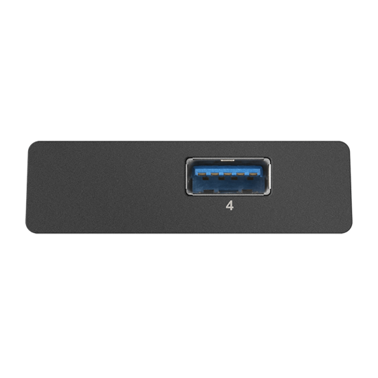 Hub USB D-Link DUB-1340, 4 porturi USB 3.0, negru