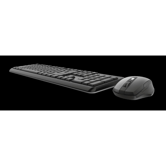 Kit tastatura si mouse Trust ODY, Wireless, negru Kit tastatura si mouse Trust ODY, Wireless, negru