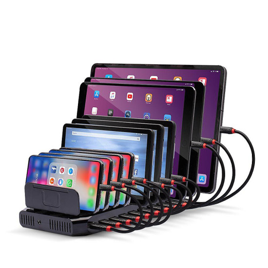 Lindy Statie Incarcare 10 porturi USB A Lindy Statie Incarcare 10 porturi USB A