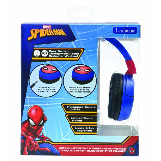 CASTI WIRELESS PLIABILE, SPIDER-MAN CASTI WIRELESS PLIABILE, SPIDER-MAN