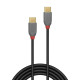 Cablu Lindy 2m USB 2.0 Type-C, Anthra Line Cablu Lindy 2m USB 2.0 Type-C, Anthra Line