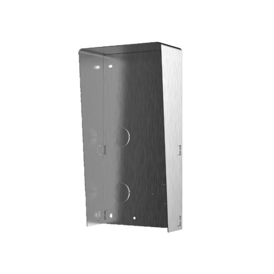 Protectie ploaie pentru 2 module de videointerfon Hikvision DS-KABD8003- RS2/S, material otel inoxidabil, montaj aplicat, dimensiuni: 116.4 × 224 × 58 mm, greutate: 500 g Protectie ploaie pentru 2 module de videointerfon Hikvision DS-KABD8003- RS2/S, material otel inoxidabil, montaj aplicat, dimensiuni: 116.4 × 224 × 58 mm, greutate: 500 g