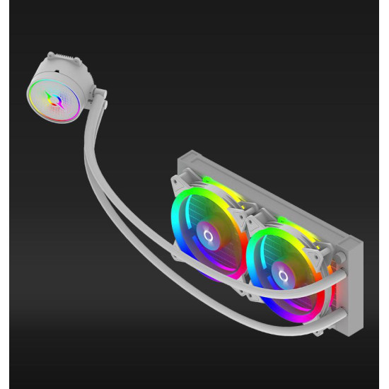CPU Cooler Aquarius 240 AIO White ARGB PWM