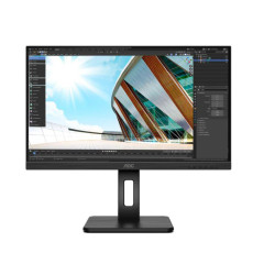 MONITOR AOC Q27P2Q 27 inch, Panel Type: IPS, Backlight: WLED, Resolution: 2560 x 1440, Aspect Ratio: 16:9,  Refresh Rate:75Hz, Respo nse time GtG: 4 ms, Brightness: 300 cd/m², Contrast (static): 1000:1, Contrast (dynamic): 50M:1, Viewing angle: 178/178, C