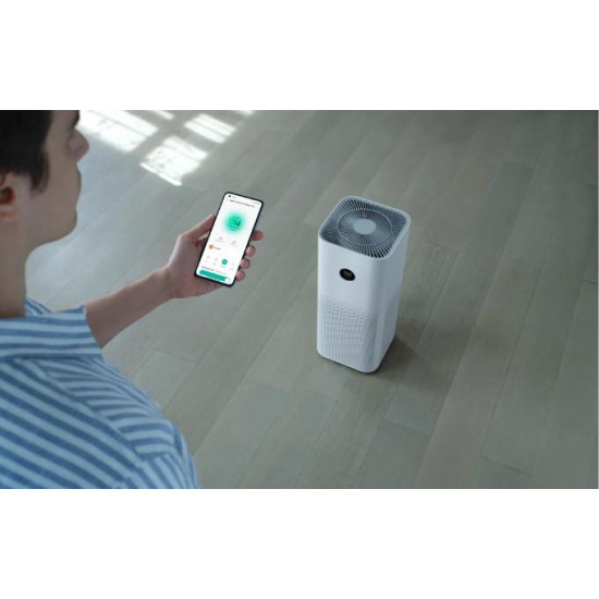 Xiaomi Smart Air Purifier 4 Pro 50 W, Suitable for rooms up to 35–60 m², 500 m³, White Xiaomi Smart Air Purifier 4 Pro 50 W, Suitable for rooms up to 35–60 m², 500 m³, White