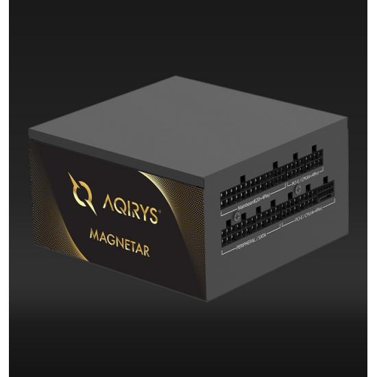 Sursa Aqirys Magnetar 850W 80 Gold Plus TECHNICAL DATA Continuous power: 850W Form factor: ATX ATX Version: ATX V2.52 (3.0 Ready) Efficiency: 80PLUS® Gold certified Intel® C6/C7: Yes PFC: Active Illumination: No Modular cables: Yes Cable type: Flat, bla Sursa Aqirys Magnetar 850W 80 Gold Plus TECHNICAL DATA Continuous power: 850W Form factor: ATX ATX Version: ATX V2.52 (3.0 Ready) Efficiency: 80PLUS® Gold certified Intel® C6/C7: Yes PFC: Active Illumination: No Modular cables: Yes Cable type: Flat, bla