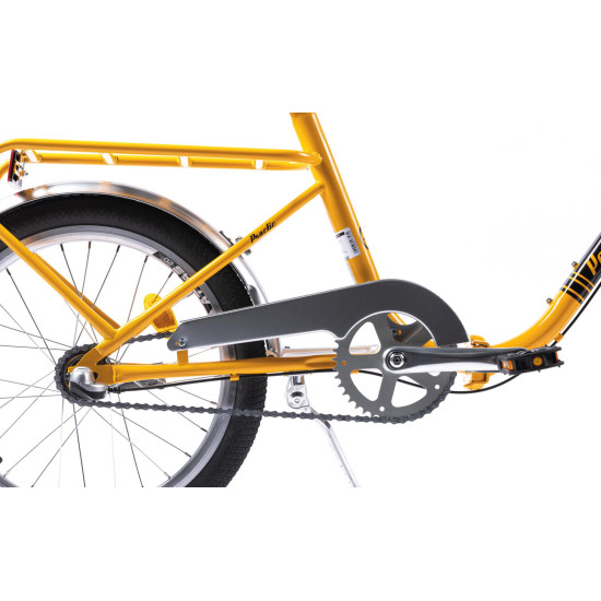 Bicicleta Pliabila Pegas Practic Retro 3S Galben Tuscany