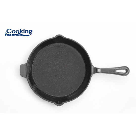 TIGAIE FONTA EMAILATA 26 x 5 CM, MARBLE GREY, COOKING BY HEINNER TIGAIE FONTA EMAILATA 26 x 5 CM, MARBLE GREY, COOKING BY HEINNER