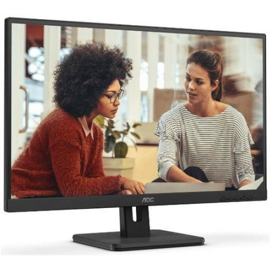 MONITOR AOC 27E3UM 27 inch, Panel Type: VA, Backlight: WLED, Resolution: 1920x1080, Aspect Ratio: 16:9,  Refresh Rate:75Hz, Response time GtG: 4 ms, Brightness: 300 cd/m², Contrast (static): 3000:1, Viewing angle: 178/178, Colours: 16.7 millions, 2Wx2 spe