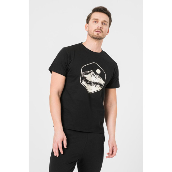 TRICOU CASUAL MOLDOVEANU BARBATI BLACK-S TRICOU CASUAL MOLDOVEANU BARBATI BLACK-S