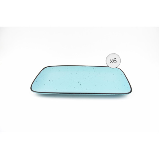 SET 6 PLATOURI CERAMICA 32x20 CM, ELECTRA, ART OF DINING BY HEINNER SET 6 PLATOURI CERAMICA 32x20 CM, ELECTRA, ART OF DINING BY HEINNER