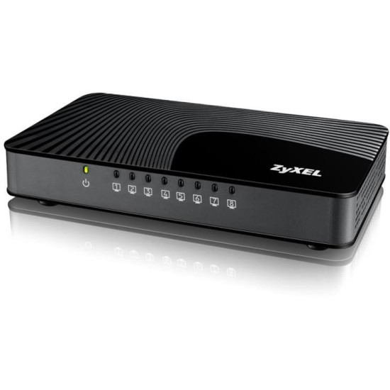 Switch Zyxel GS-108S v2, 8 port, 10/100/1000 Mbps