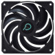 Ventilator Spacer 120x120x25mm, 45CFM, 1600 RPM, putere 1.8W, tip rulment hidraulic, conector 3-pin, fara led, negru Ventilator Spacer 120x120x25mm, 45CFM, 1600 RPM, putere 1.8W, tip rulment hidraulic, conector 3-pin, fara led, negru
