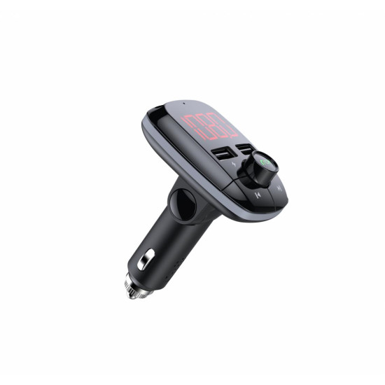 Modulator FM Serioux ABFM50, Bluetooth 5.0 , raza actiune de până la 5 m, voltaj intrare: 1x DC 12V/24V ,2 porturi USB: 1x USB DC5V 2.4A Max 1 x USB audio (pana la 32 GB), slot MicroSD (pana la 32 GB), format muzica: MP3/WMA/WAV, frecvența FM: 87.5MHz - 1 Modulator FM Serioux ABFM50, Bluetooth 5.0 , raza actiune de până la 5 m, voltaj intrare: 1x DC 12V/24V ,2 porturi USB: 1x USB DC5V 2.4A Max 1 x USB audio (pana la 32 GB), slot MicroSD (pana la 32 GB), format muzica: MP3/WMA/WAV, frecvența FM: 87.5MHz - 1