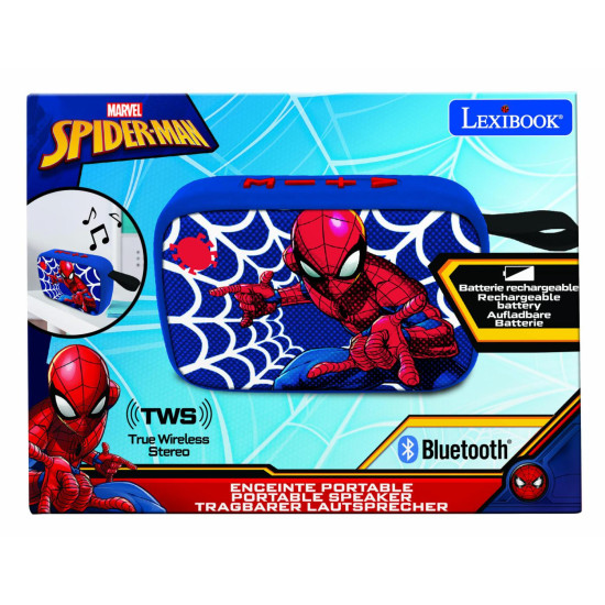 BOXA PORTABILA LEXIBOOK, SPIDER-MAN BOXA PORTABILA LEXIBOOK, SPIDER-MAN