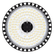 Corp LED industrial Ledvance HIGH BAY DALY GEN 3, 210W, 100-277V, 30000 lm, lumina neutra (4000K), IP65, Ø32.1cm, aluminiu/policarbonat, Negru