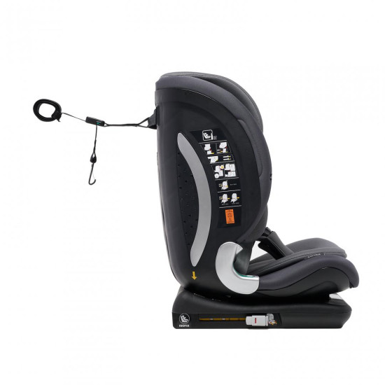 Scaun auto U-Grow,isofix,76-150 cm,negru Scaun auto U-Grow,isofix,76-150 cm,negru
