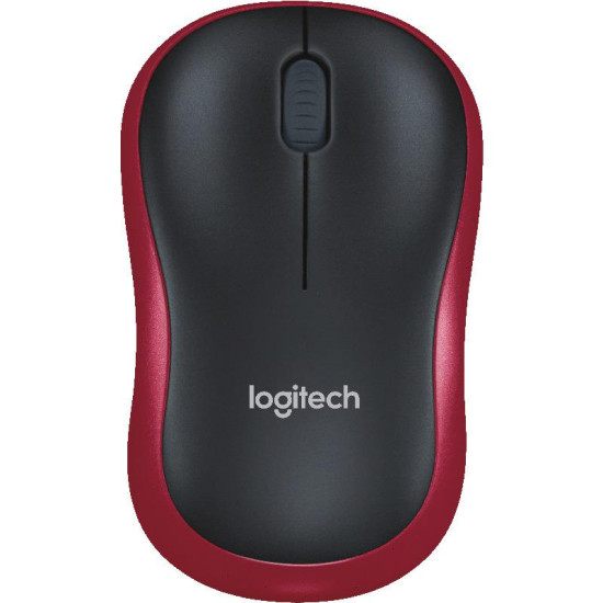 Mouse Logitech M185 WS 1000 DPI, rosu