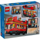 AUTOBUZ TURISTIC ROSU CU ETAJ LEGO 60407 AUTOBUZ TURISTIC ROSU CU ETAJ LEGO 60407