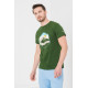 TRICOU CASUAL MOLDOVEANU BARBATI BOTTLE GREEN-S