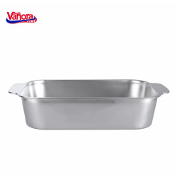 TAVA INOX 41x24.5x8.5 CM, LORA