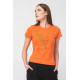 TRICOU CERB FAMILIE FEMEI ORANGE-M TRICOU CERB FAMILIE FEMEI ORANGE-M
