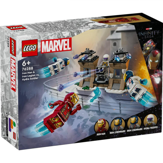 IRON MAN VS.SOLDAT HYDRA, LEGO 76288 IRON MAN VS.SOLDAT HYDRA, LEGO 76288