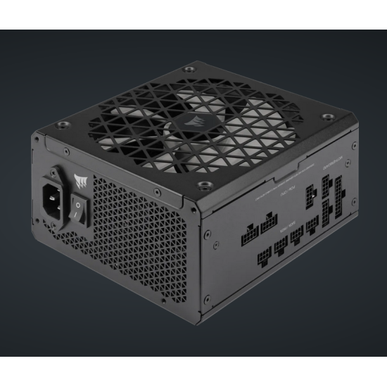 Sursa Corsair RM750x SHIFT 80-PLUS Gold, 750W ATX Connector 1 ATX12V Version 3 Continuous power W 750 Watts Fan bearing technology FDB Fan size mm 140mm MTBF hours 100,000 hours 80 PLUS Efficiency Gold Cable Type Type 5 EPS12V Connector 2 EPS12V Version Sursa Corsair RM750x SHIFT 80-PLUS Gold, 750W ATX Connector 1 ATX12V Version 3 Continuous power W 750 Watts Fan bearing technology FDB Fan size mm 140mm MTBF hours 100,000 hours 80 PLUS Efficiency Gold Cable Type Type 5 EPS12V Connector 2 EPS12V Version