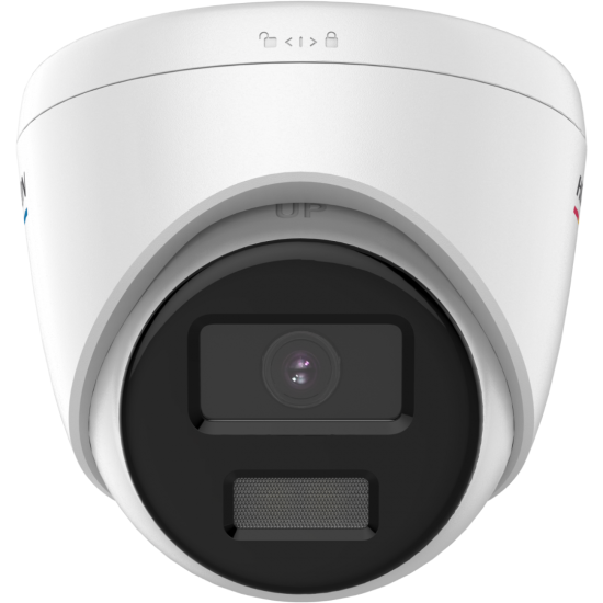 Camera supraveghere Hikvision IP turret DS-2CD1327G0-L-28C, 2MP, ColorVu lite - imagini color 24/7 (color pe timp de noapte), senzor: 1/2.8