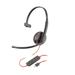 Poly BW 3210 Mono USB-C HS +USB-C/A