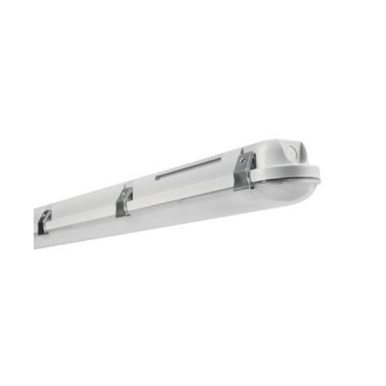 Lampa LED liniara Ledvance DP EMERGENCY 1200, 220-240V, 39W, 4400 lm, lumina neutra (4000K), IP65, 120x9.5x7.8cm, aluminiu/policarbonat, Gri, include kit emergenta autonomie 3h