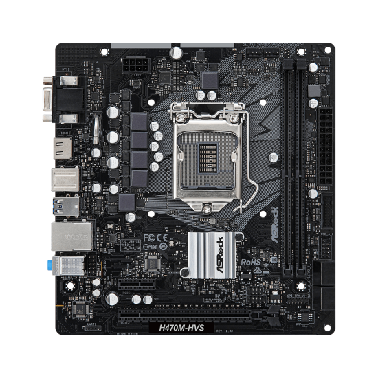 Placa de baza ASRock H470M-HVS, Socket 1200