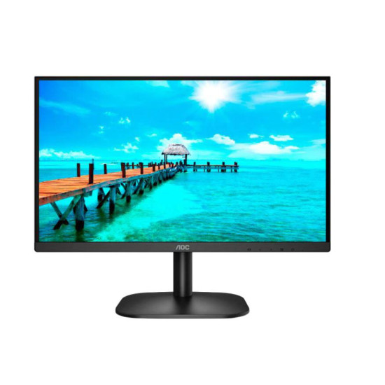 MONITOR AOC 24B2XH/EU 23.8 inch, Panel Type: IPS, Backlight: WLED, Resolution: 1920x1080, Aspect Ratio: 16:9,  Refresh Rate:75Hz, Response time GtG: 4 ms, Brightness: 250 cd/m², Contrast (static): 1000:1, Contrast (dynamic): 20M:1, Viewing angle: 178/178,