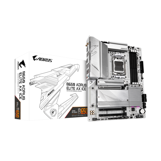 MB Gigabyte B650 AORUS ELITE AX ICE