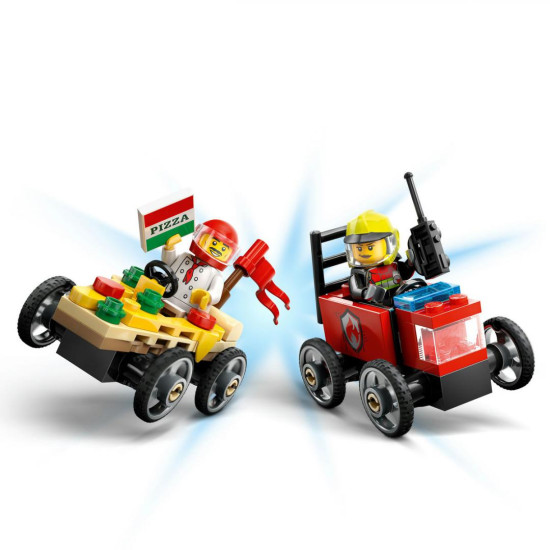 FURGONETA VS.CAMION POMPIERI, LEGO 60458 FURGONETA VS.CAMION POMPIERI, LEGO 60458