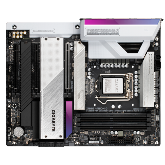 Placa de baza Gigabyte Z590 VISION G, LGA 1200 Placa de baza Gigabyte Z590 VISION G, LGA 1200